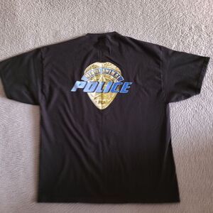 Animal Planet Miami Animal‎ Police T-Shirt Mens XL Black Discovery Channel